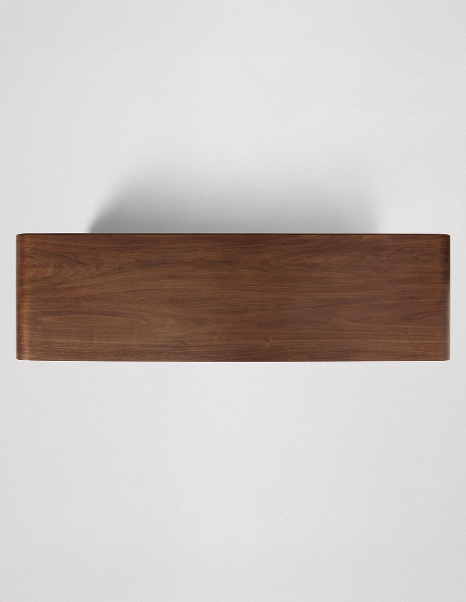 Cómoda Rorie de madera caoba 10