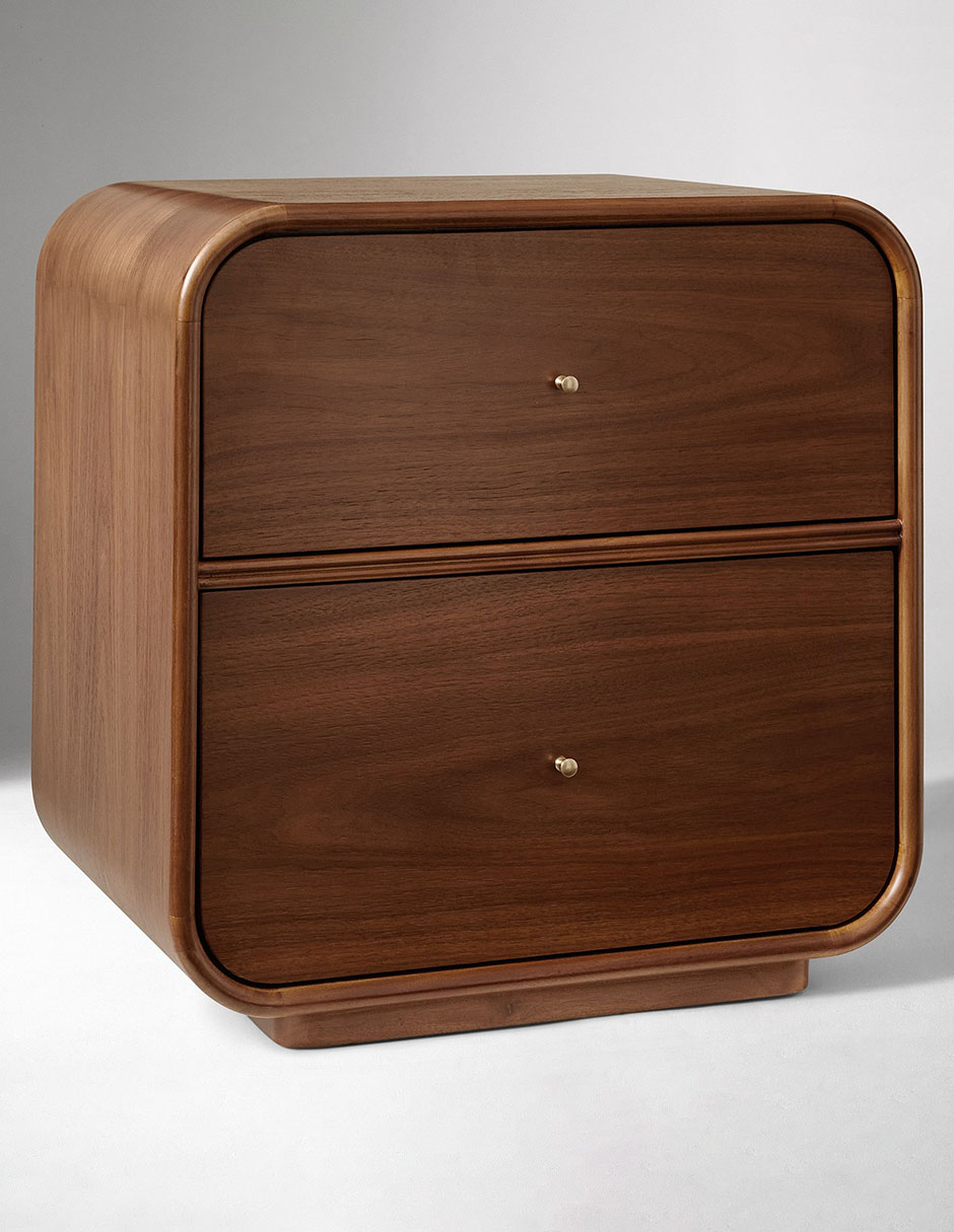Buró Rorie de madera caoba 2
