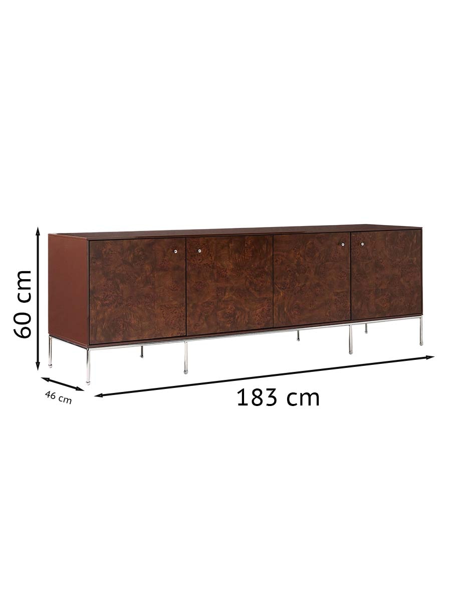 Consola Broome de madera 9