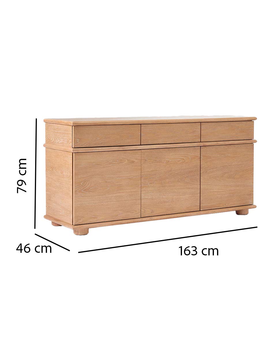Buffet Aggie de madera 12