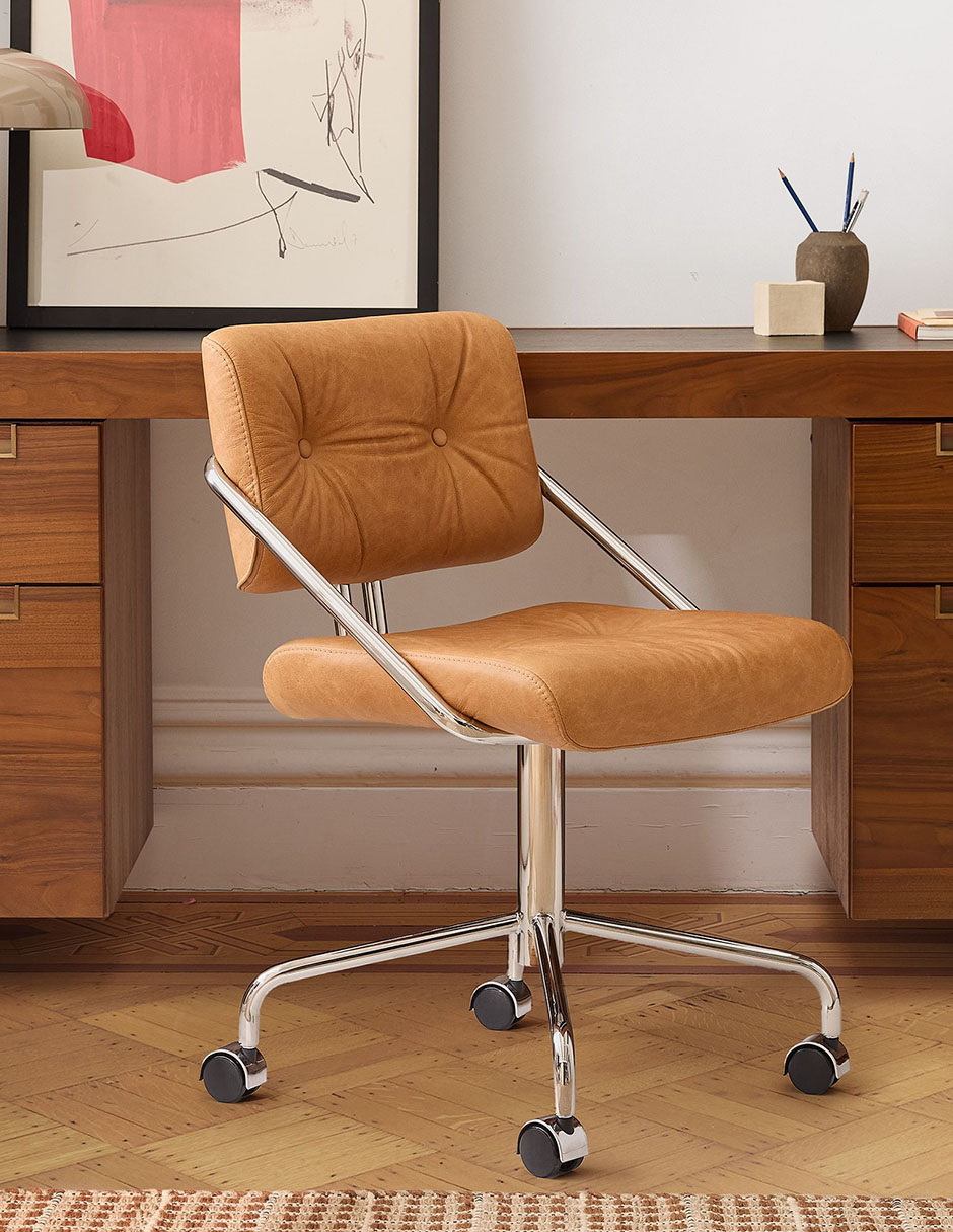 Silla Colombo de cuero