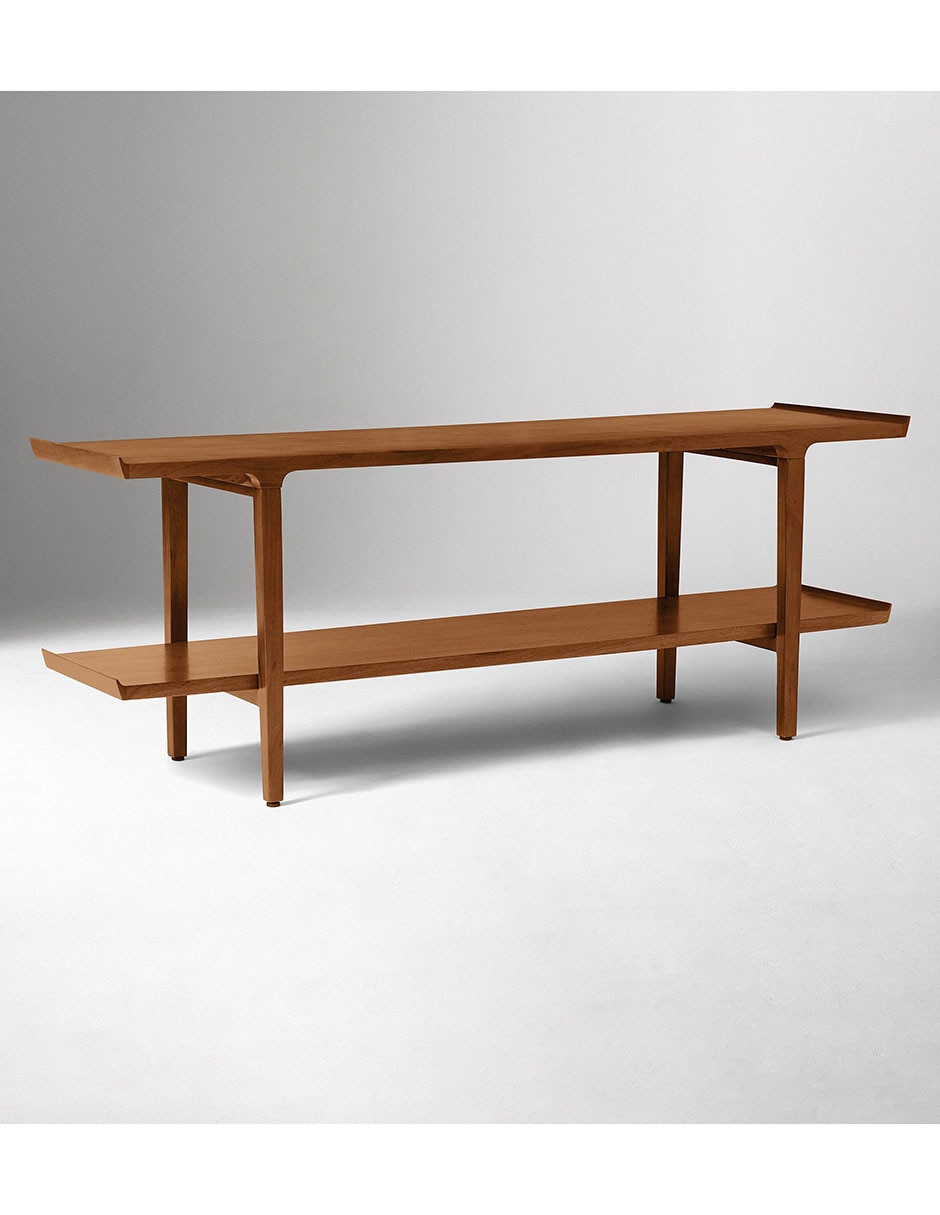Consola Bexley de madera acacia 3