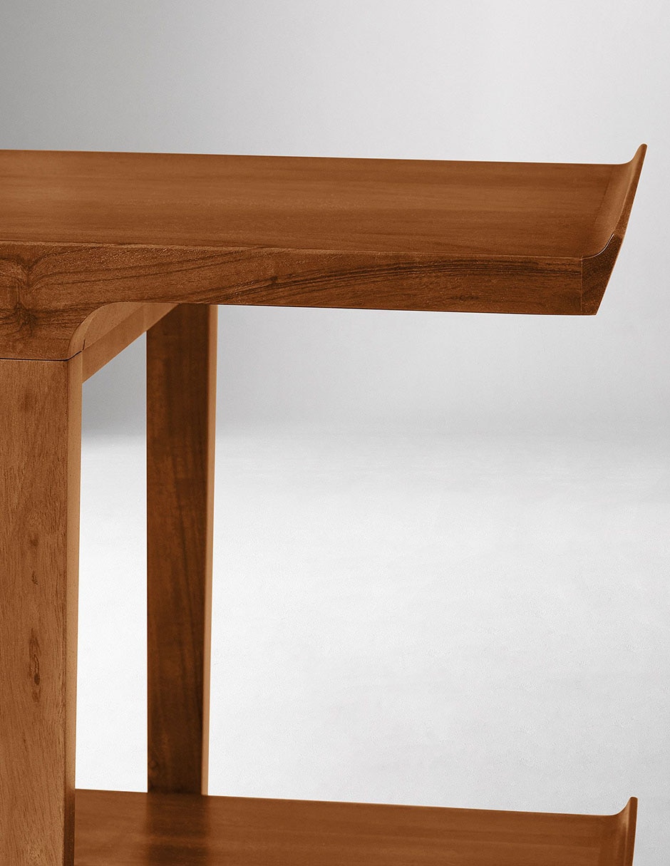 Consola Bexley de madera acacia 7