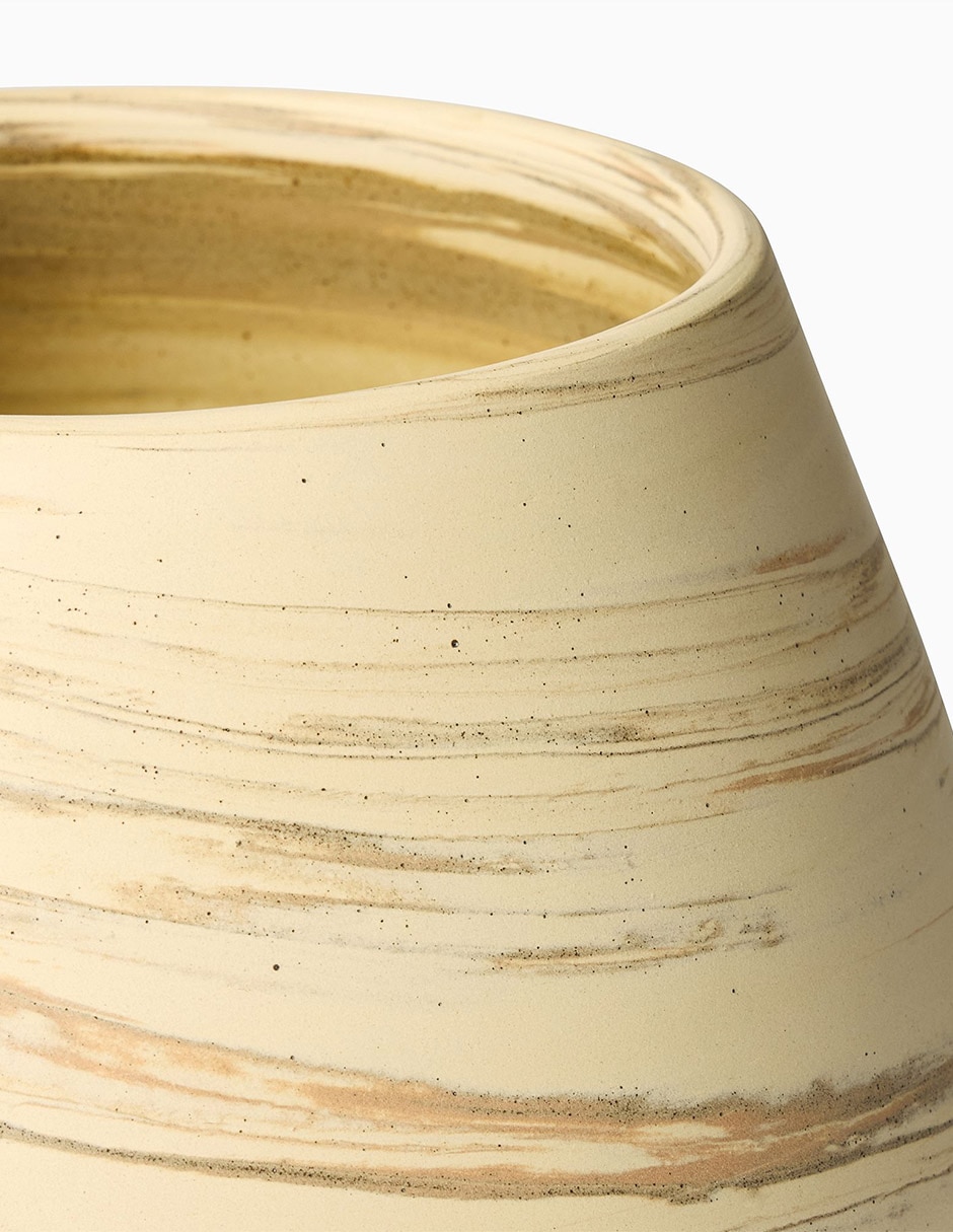 Maceta Marbled de cerámica 2