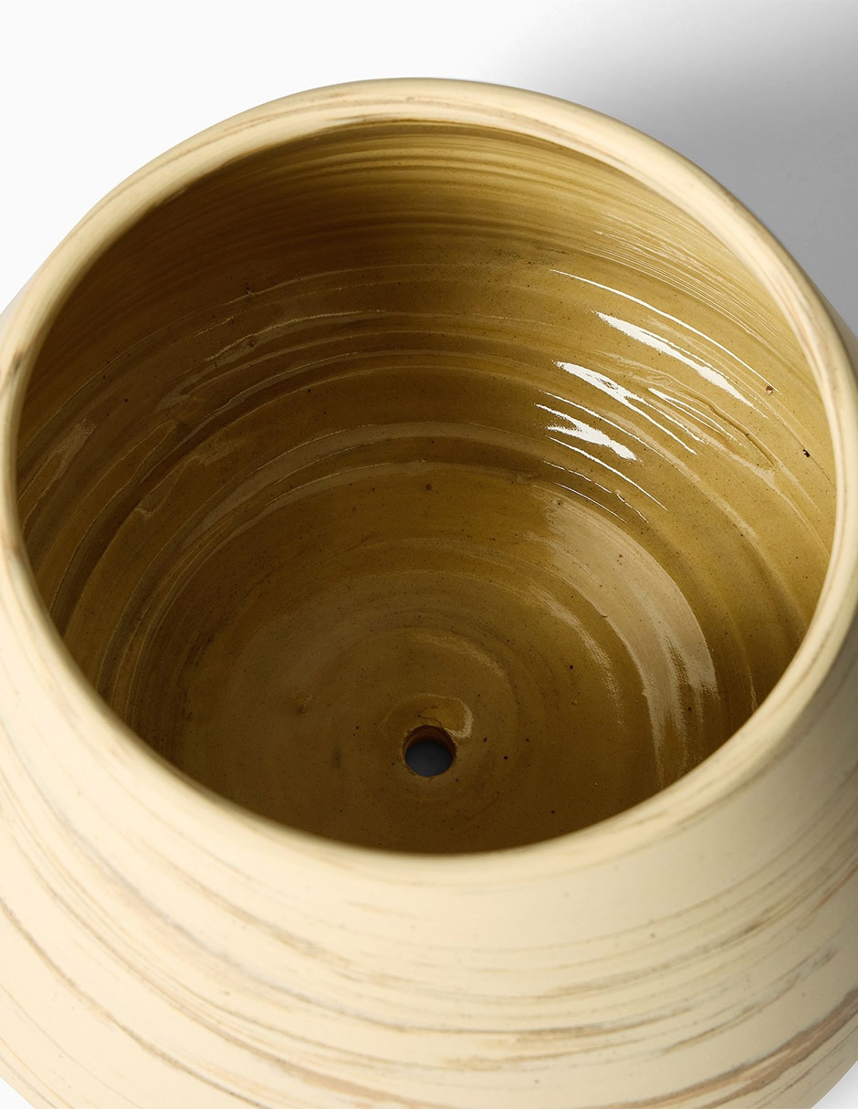 Maceta Marbled de cerámica 3