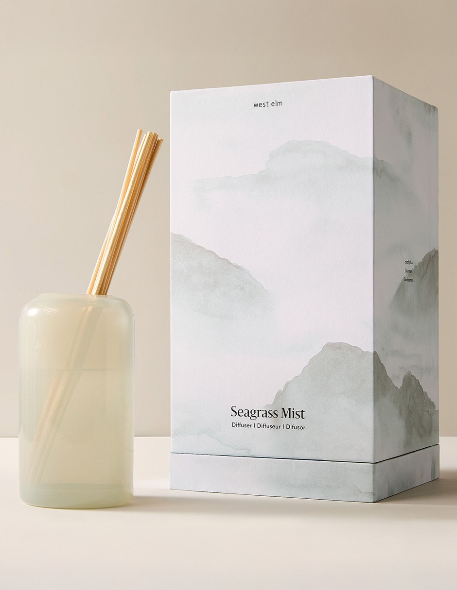 Difusor vara Terra Homescent aroma Seagrass Mint