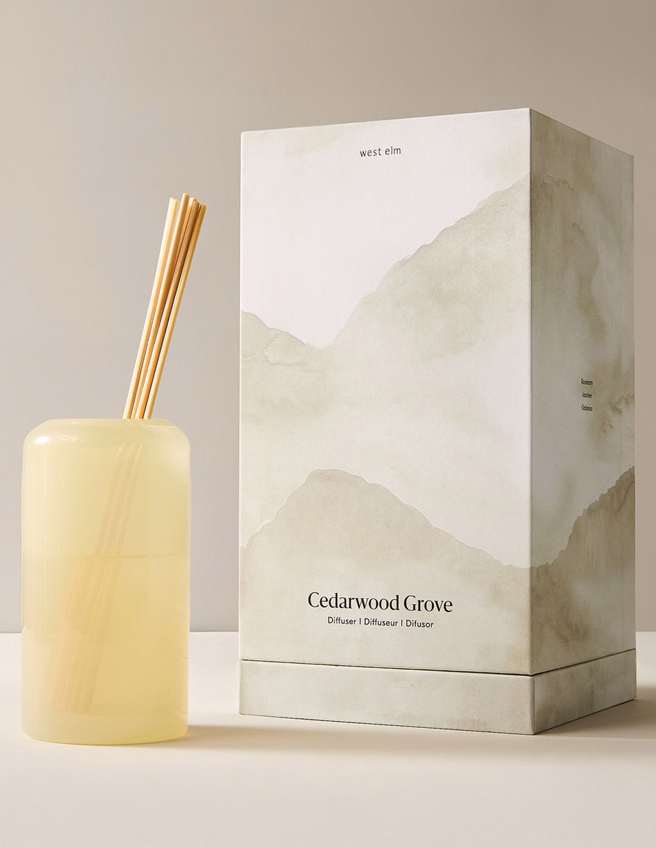 Difusor vara Terra Homescent aroma cedarwood grove