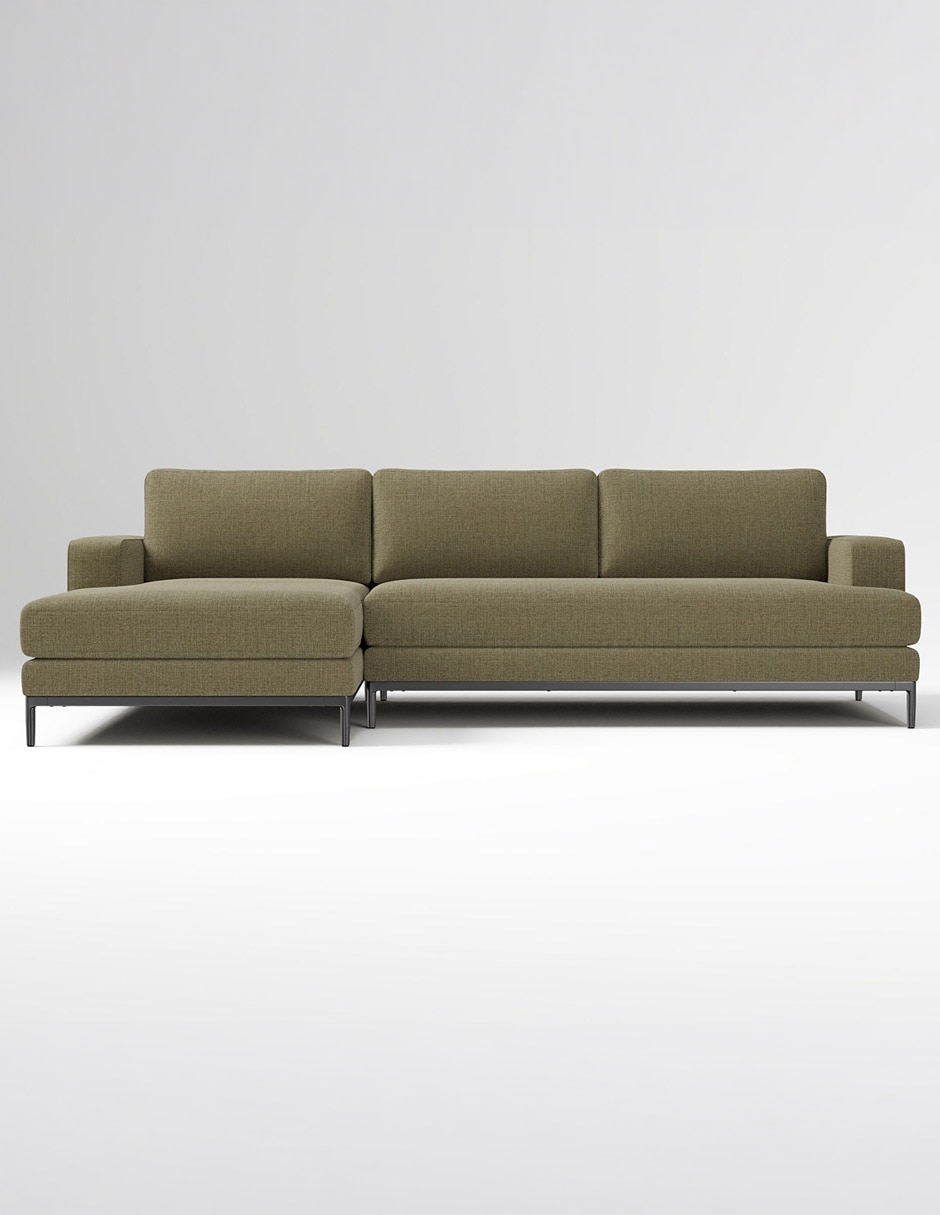 Sala modular izquierda Landon de madera