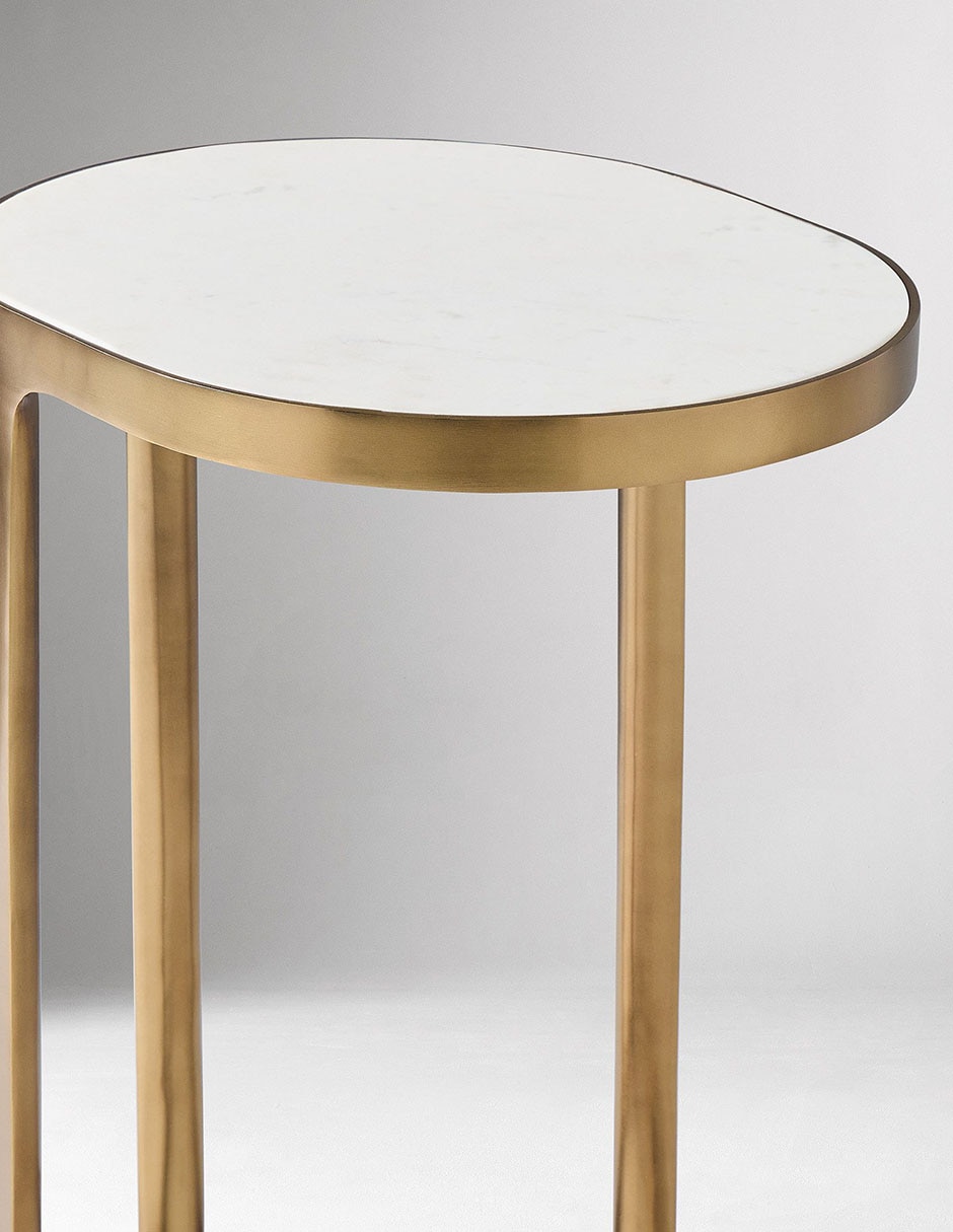 Mesa lateral Elwell de mármol 5