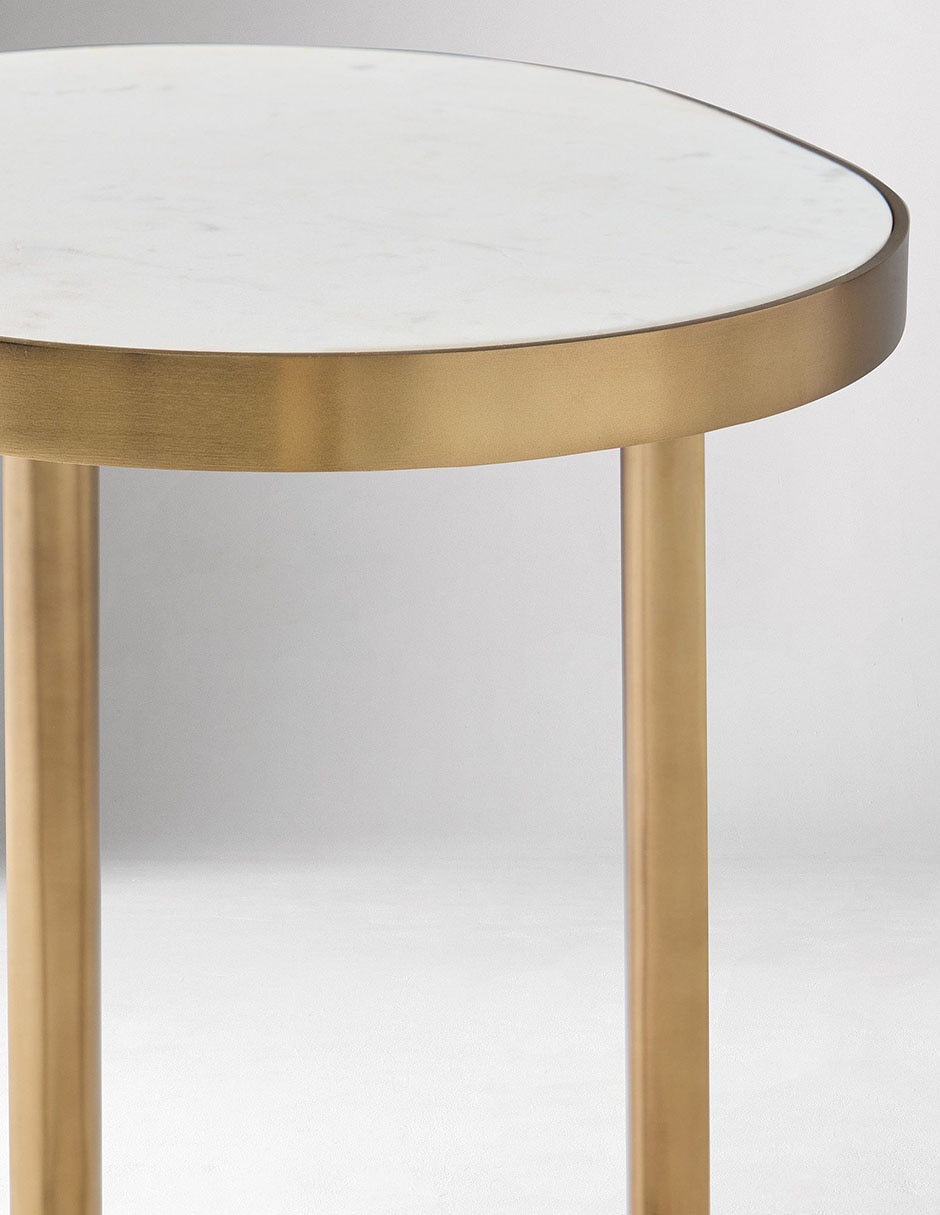 Mesa lateral Elwell de mármol 6