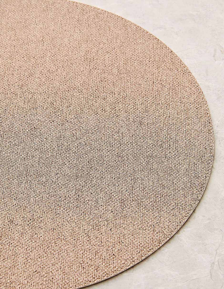 SET MANTEL EASY CARE PLACEMATS CAFÉ