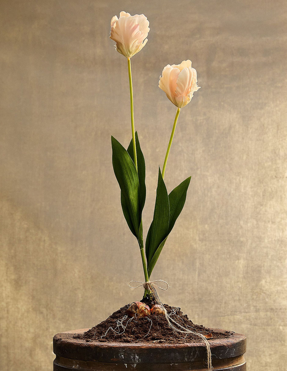 Tulipán decorativa Faux Branch 2