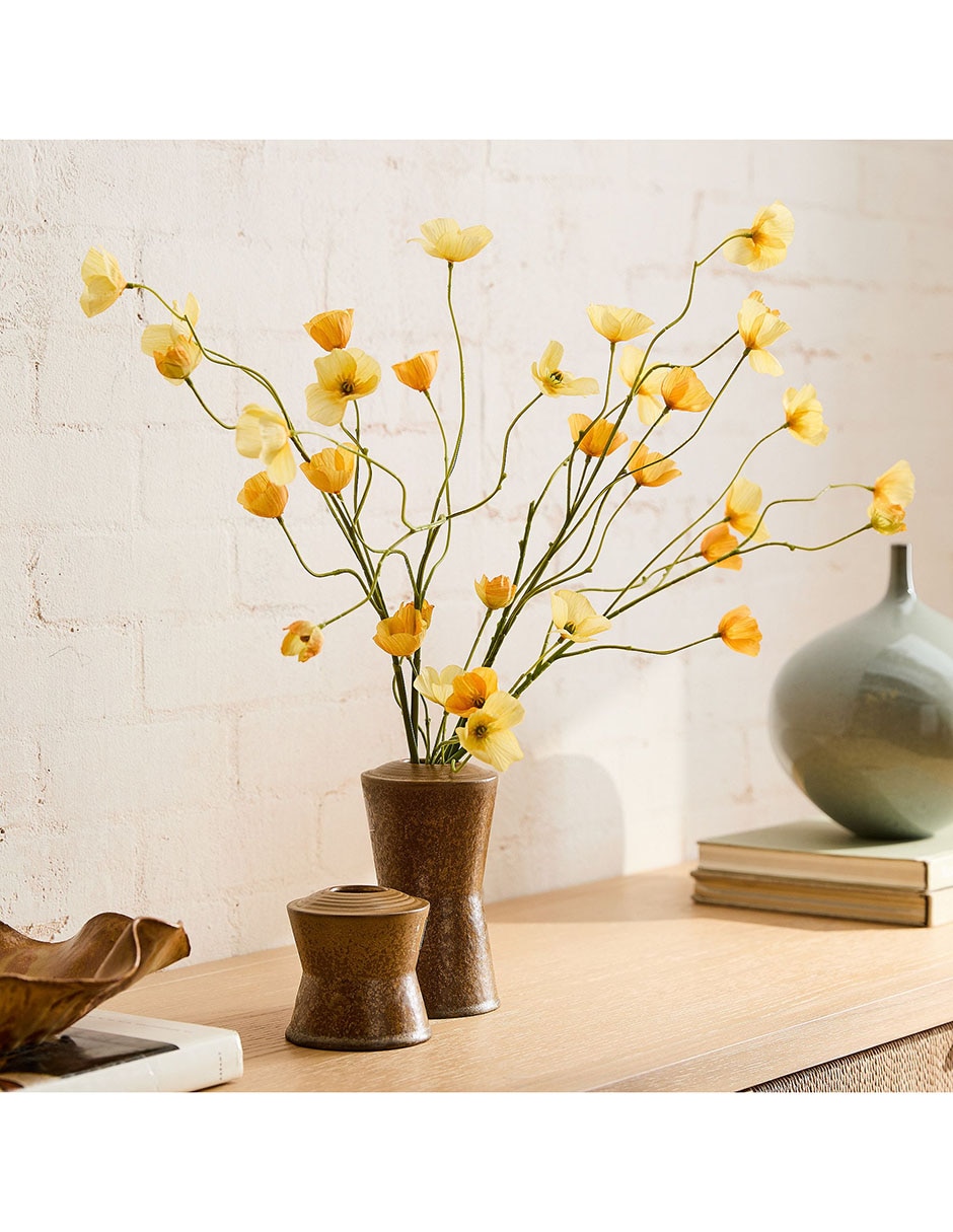 Amapola decorativa Faux Bundle 4