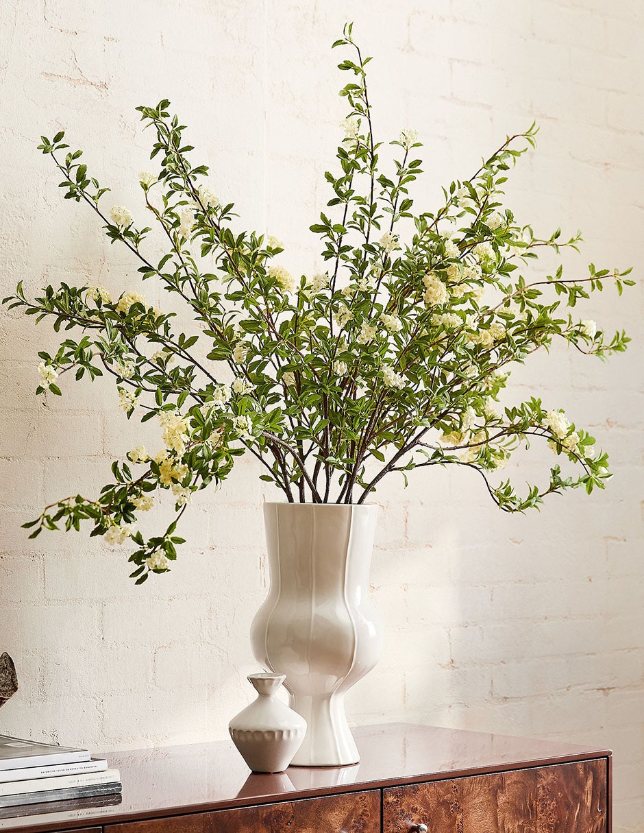 Rama decorativa White Blossom 4