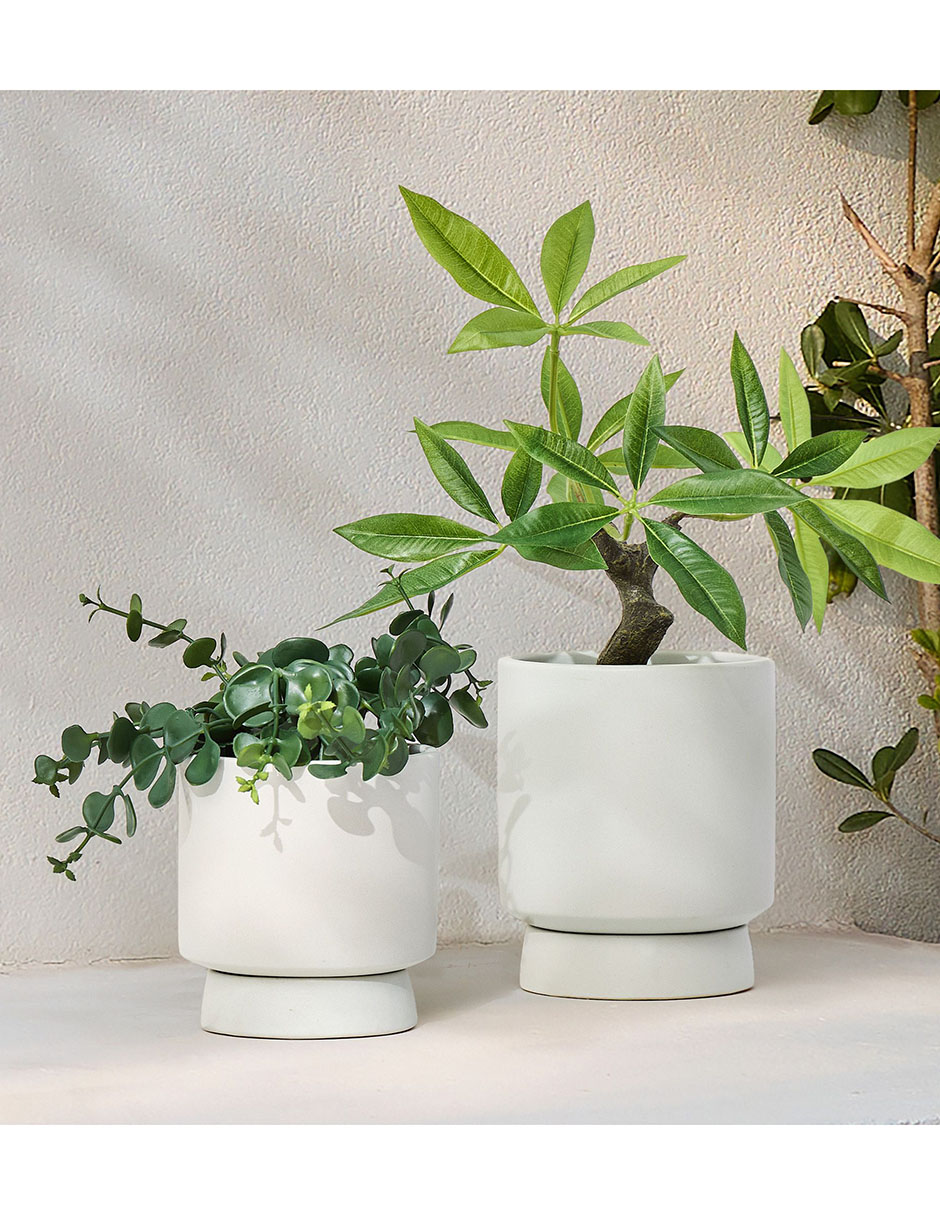Eucalipto artificial Faux Potted 4