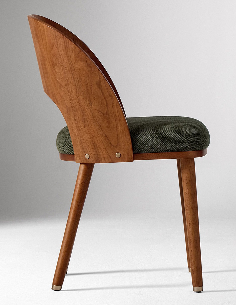 Silla 1 pieza Boerum de madera sólida 4