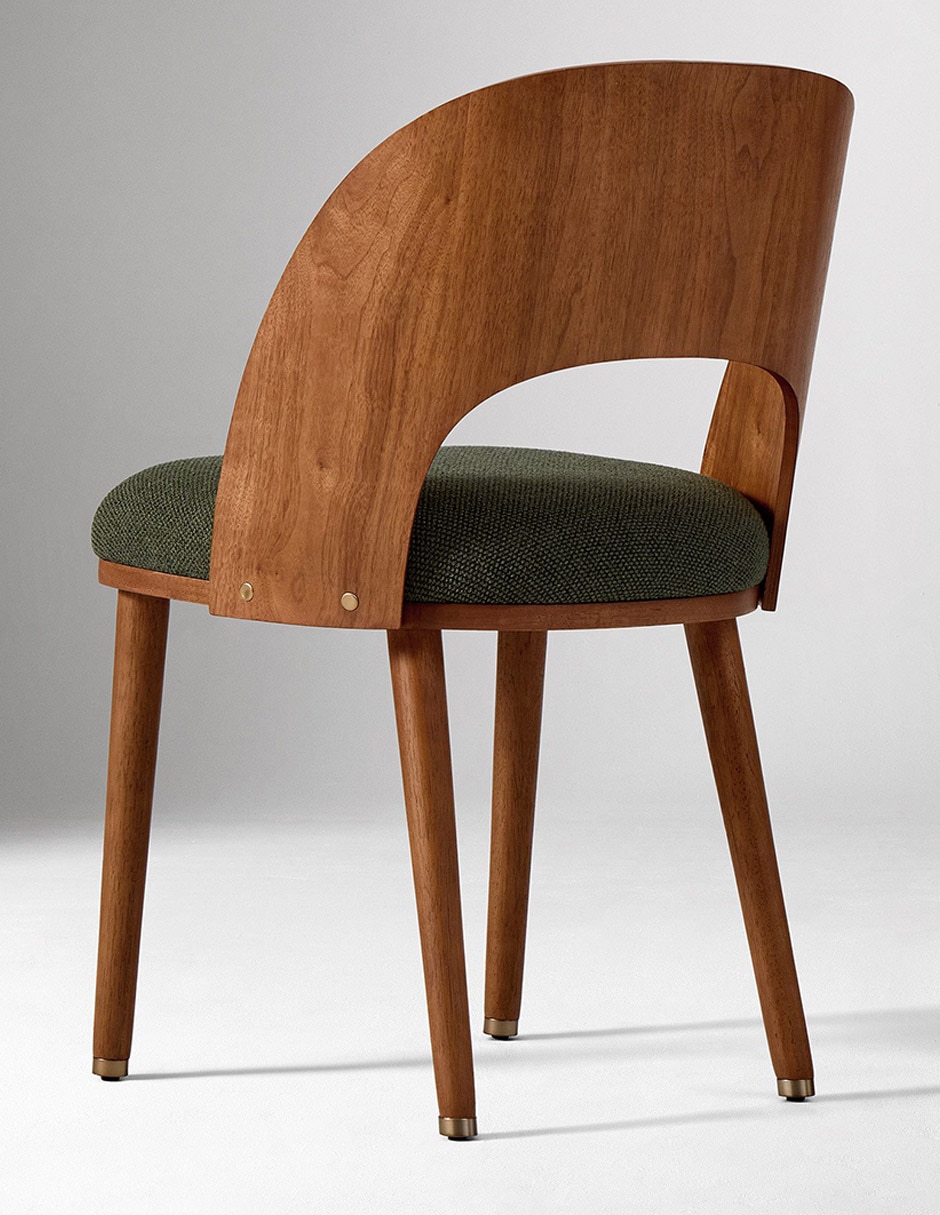 Silla 1 pieza Boerum de madera sólida 5