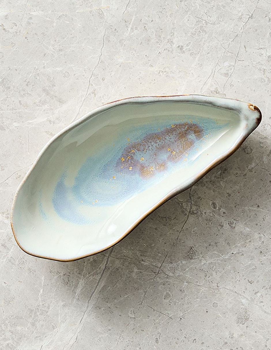 Set bowl Seashell 4 piezas de cerámica 2