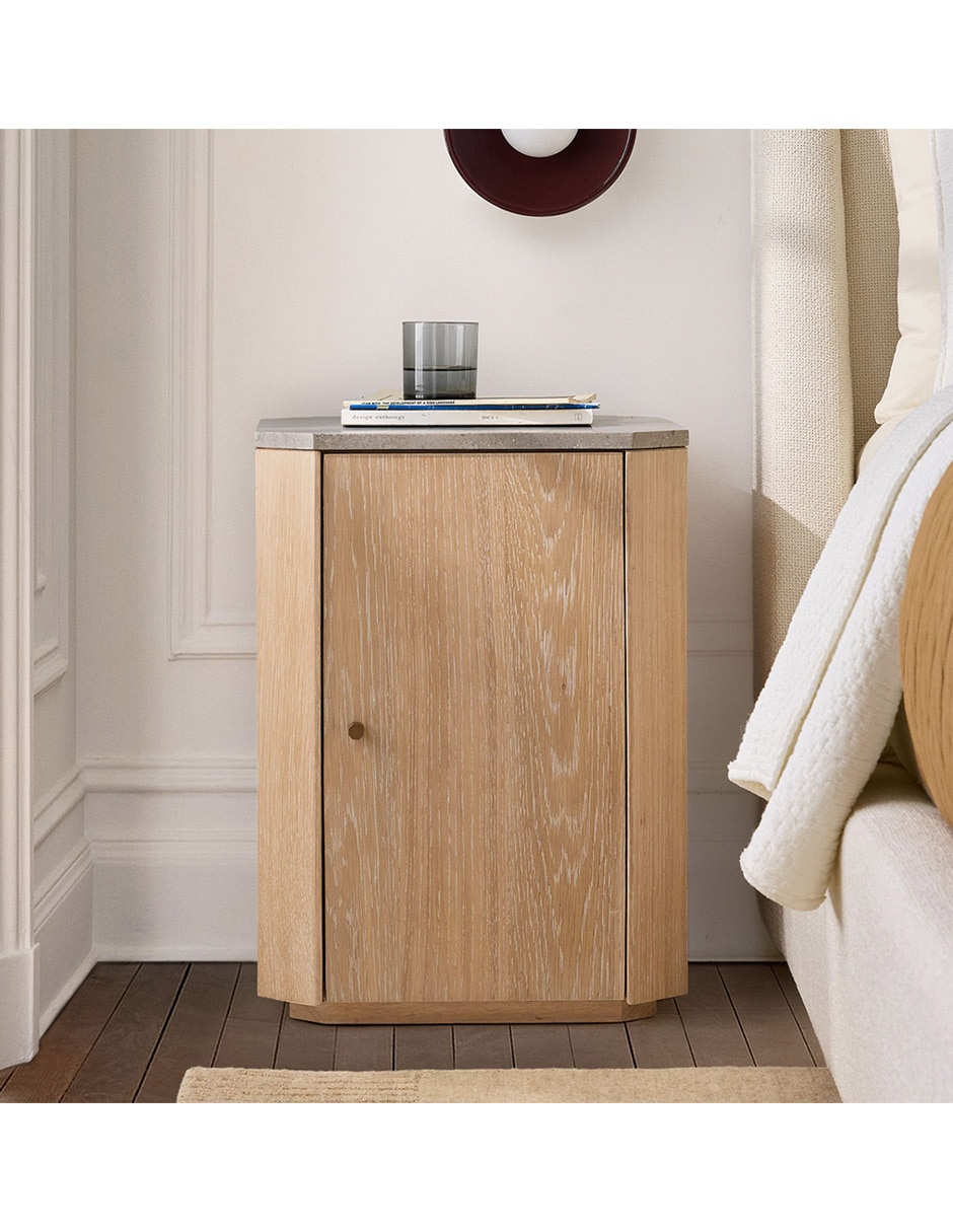 Buró armable Essex de madera caoba