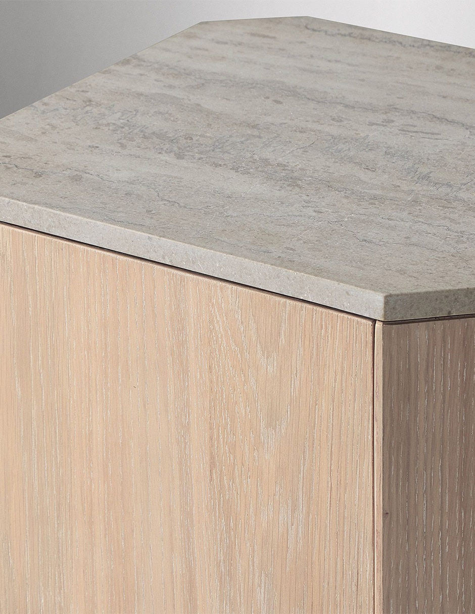 Buró armable Essex de madera caoba 2