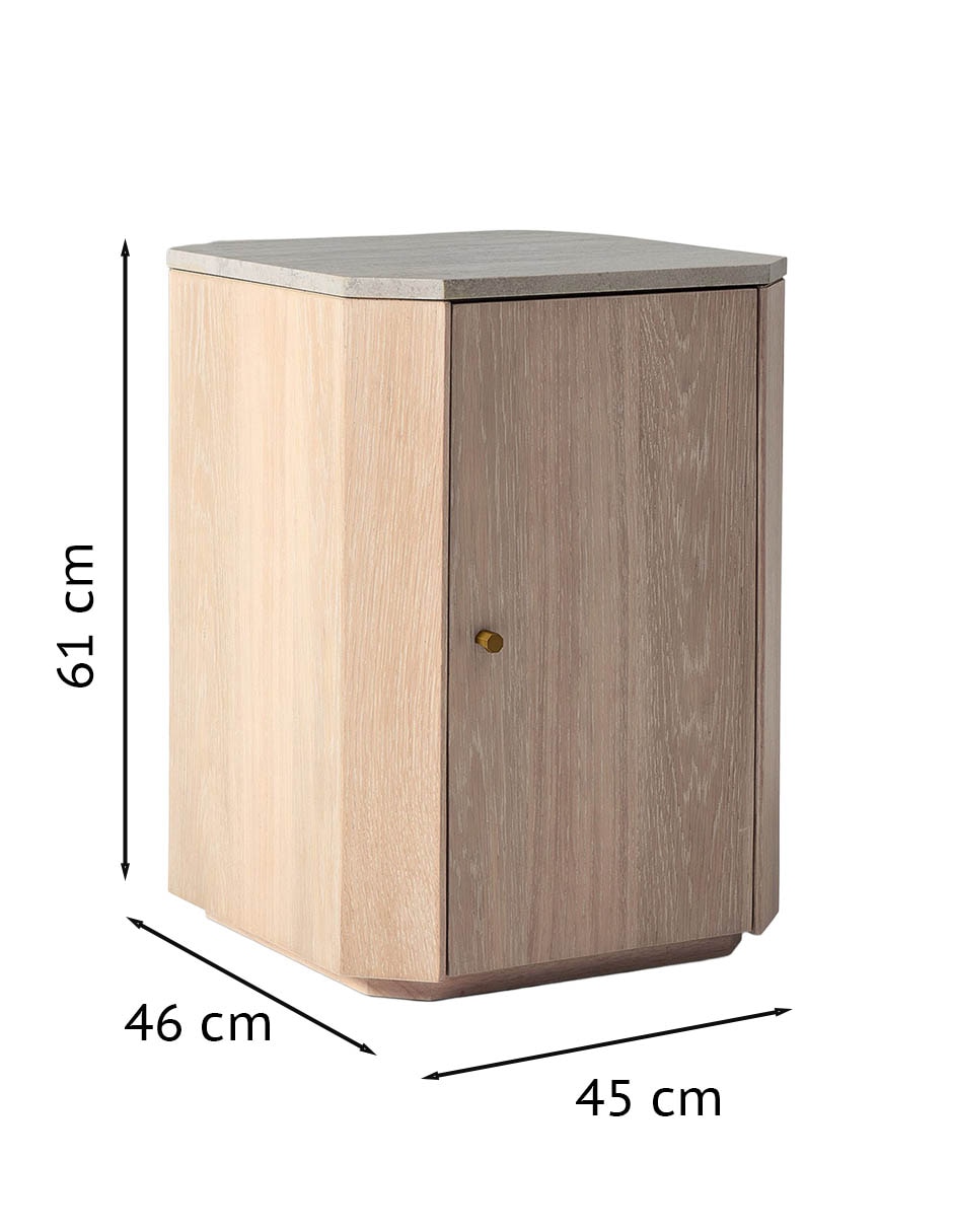 Buró armable Essex de madera caoba 10