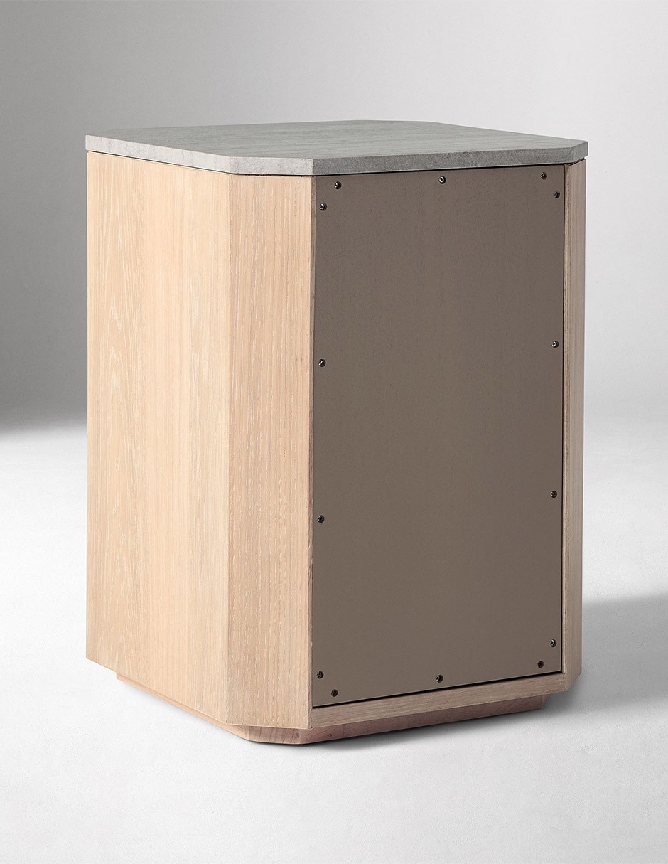 Buró armable Essex de madera caoba 7