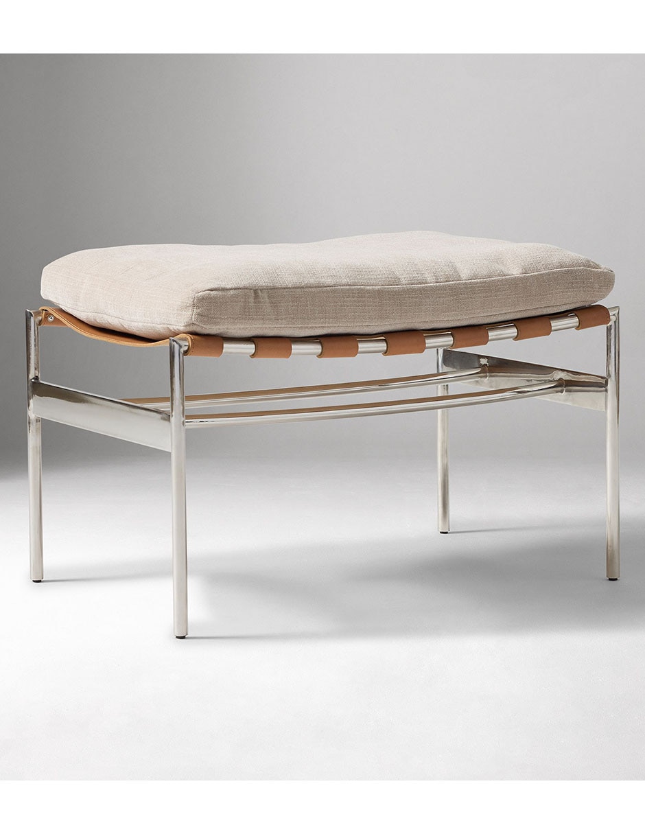 Ottoman Stuart de acero inoxidable 5