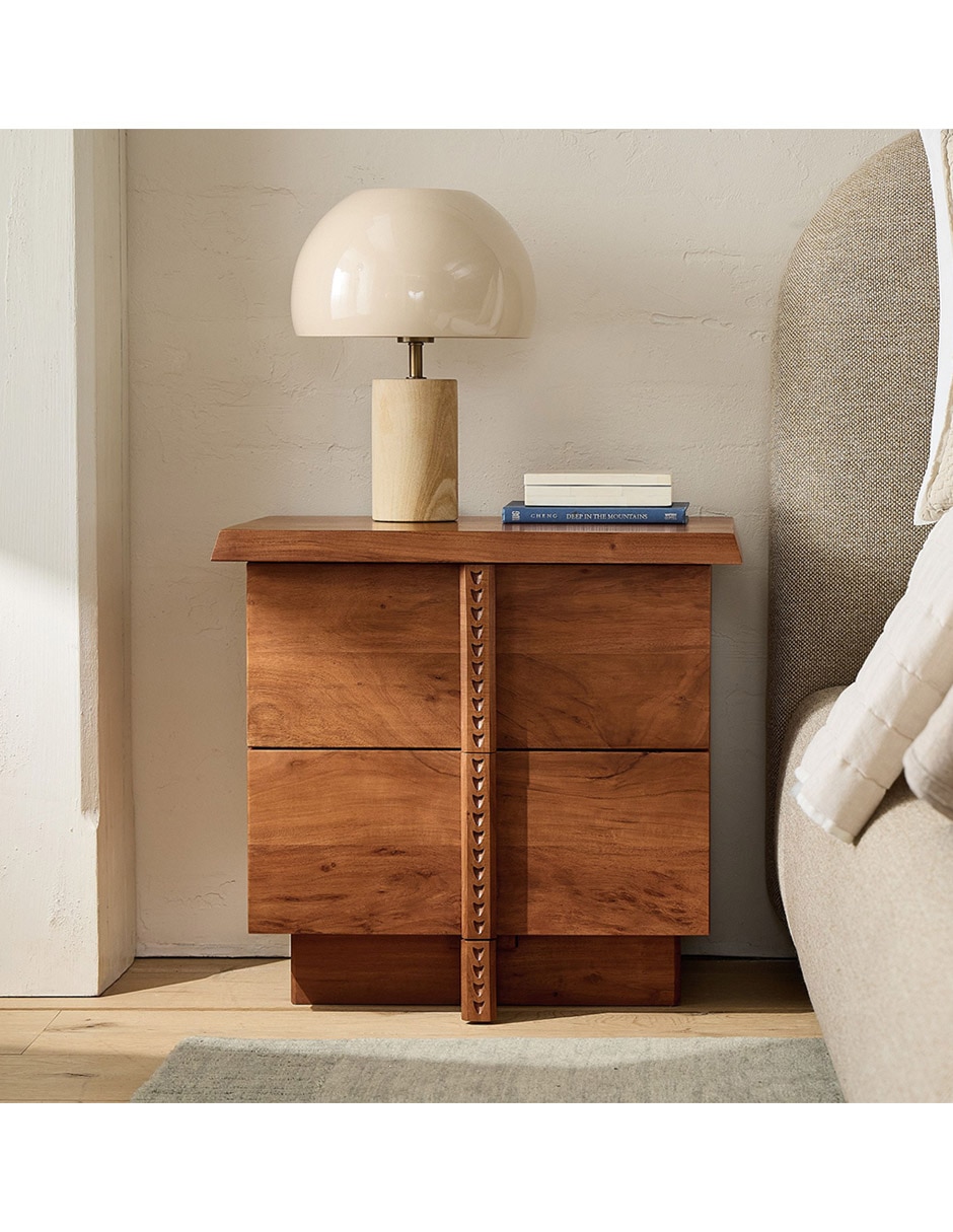 Buró armable Mackenzie de madera acacia