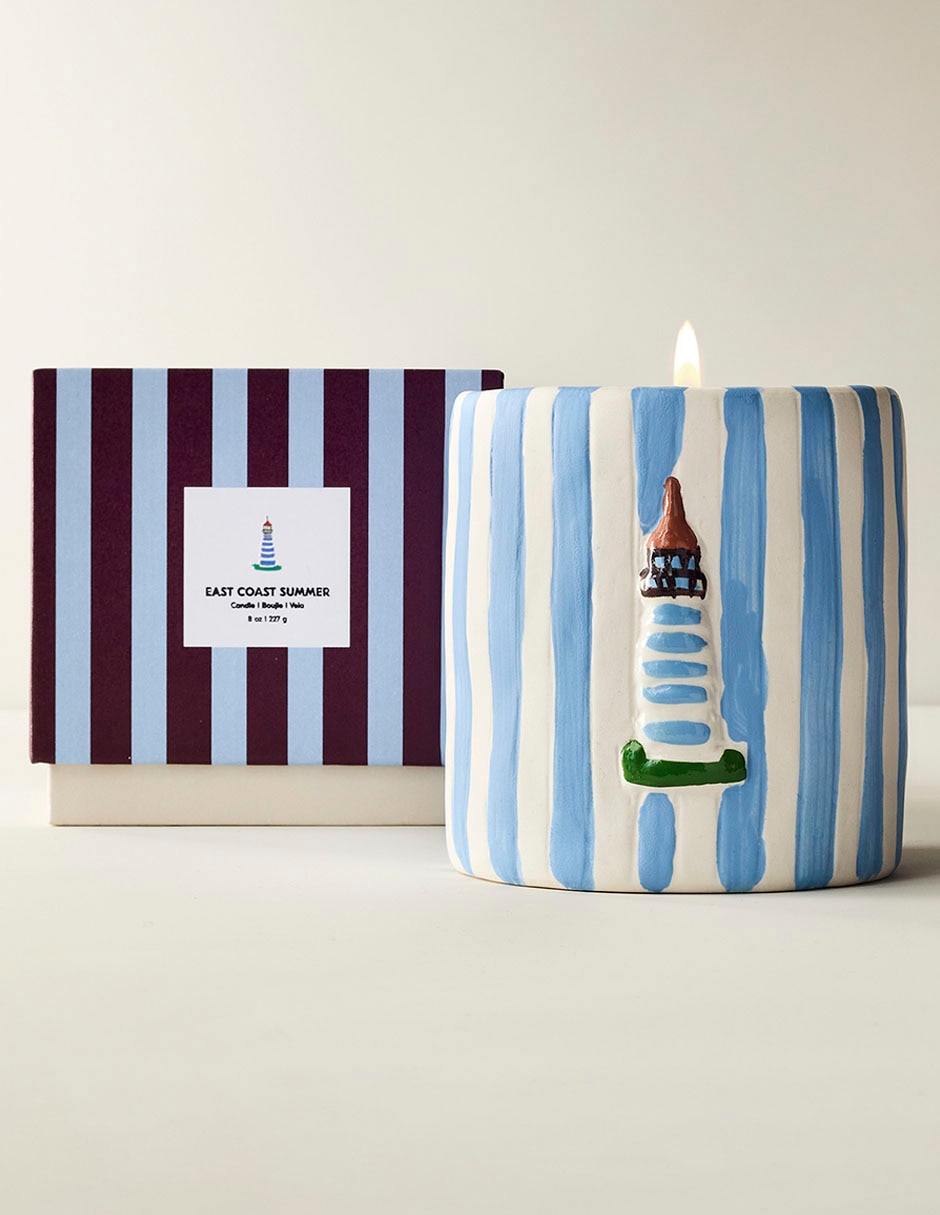 Vela aromática Emma Chamberlain aroma flor de plátano, agave y jazmín blanco
