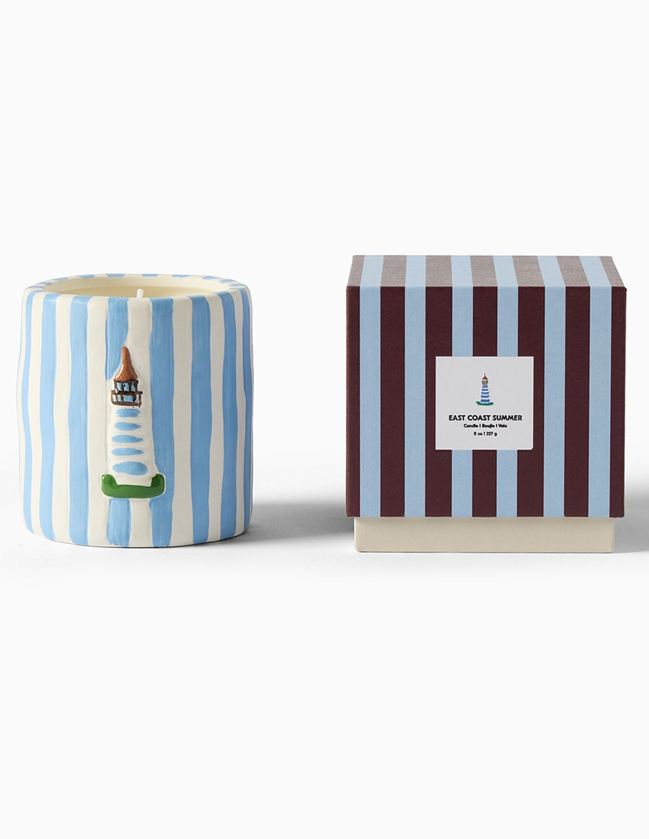 Vela aromática Emma Chamberlain aroma flor de plátano, agave y jazmín blanco 3
