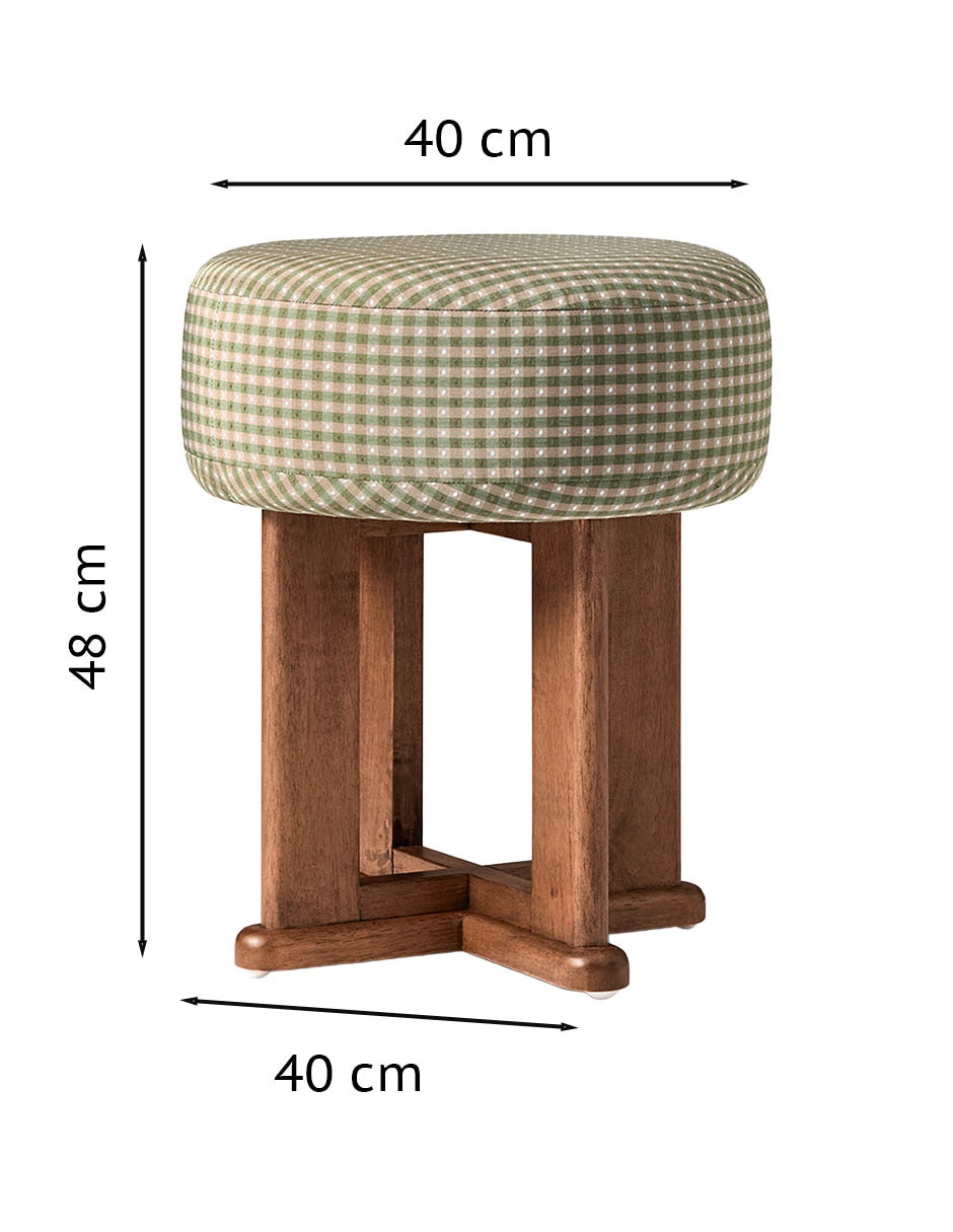 Ottoman Emma Chamberlain de madera 3