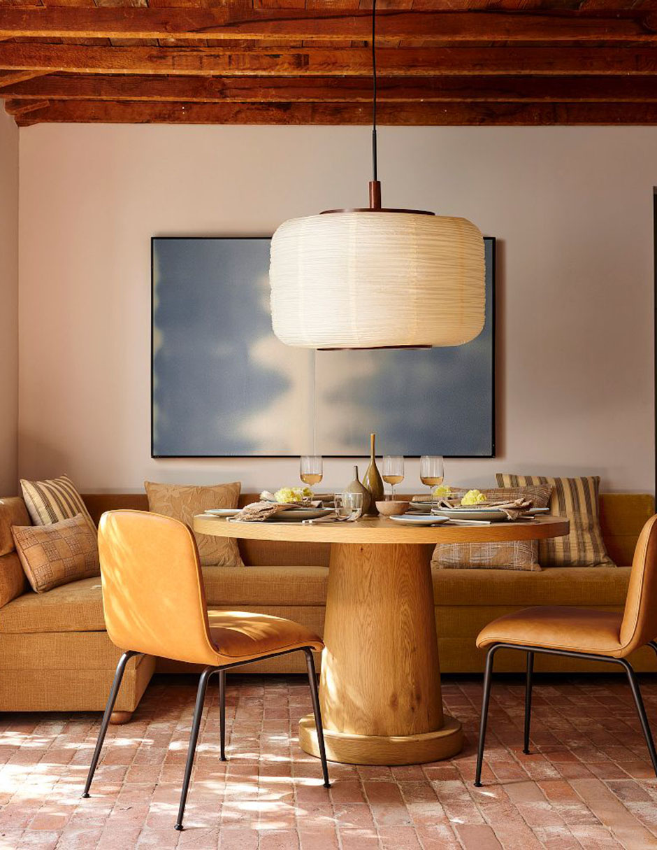 Mesa Wynn de madera roble 7