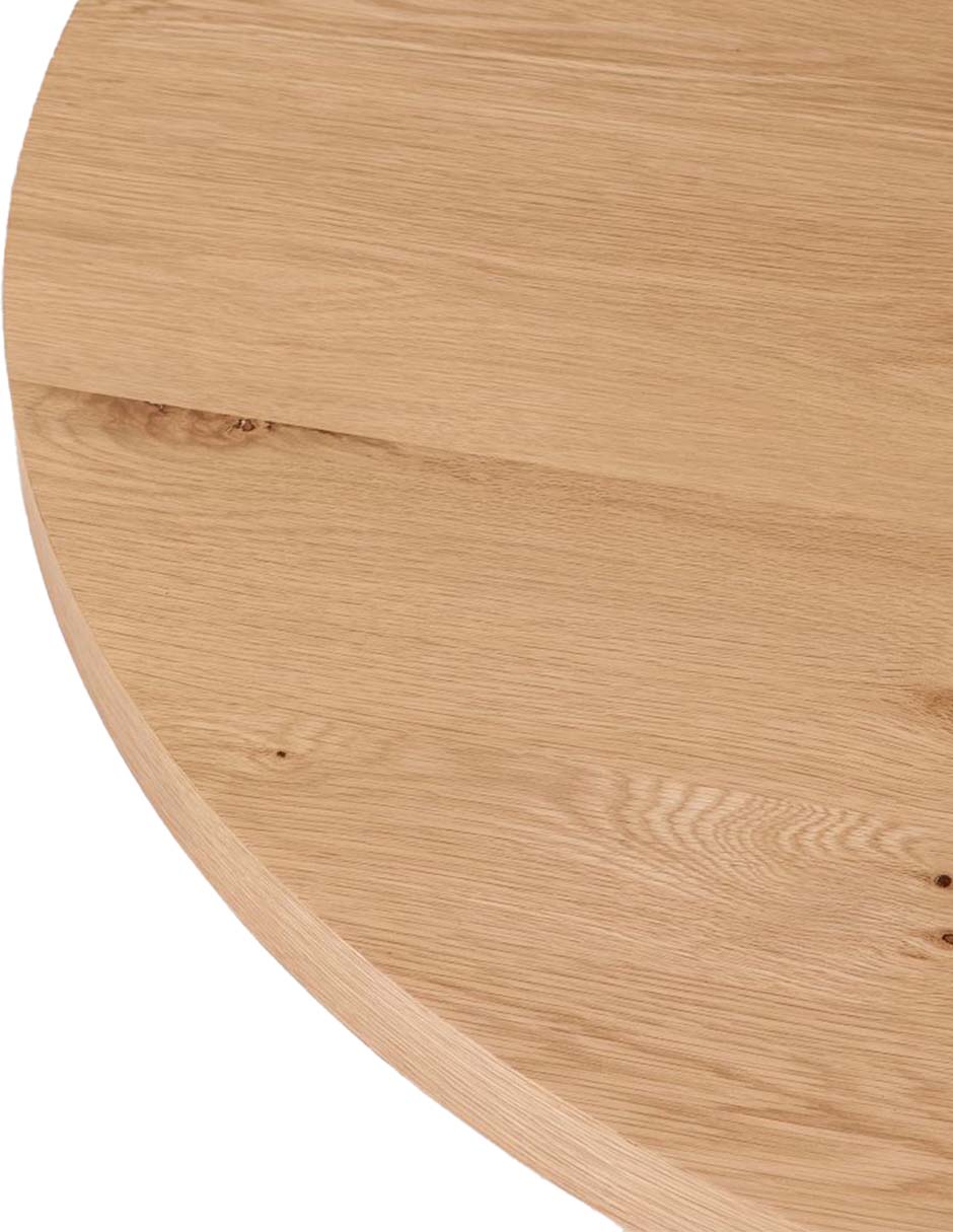Mesa Wynn de madera roble 3