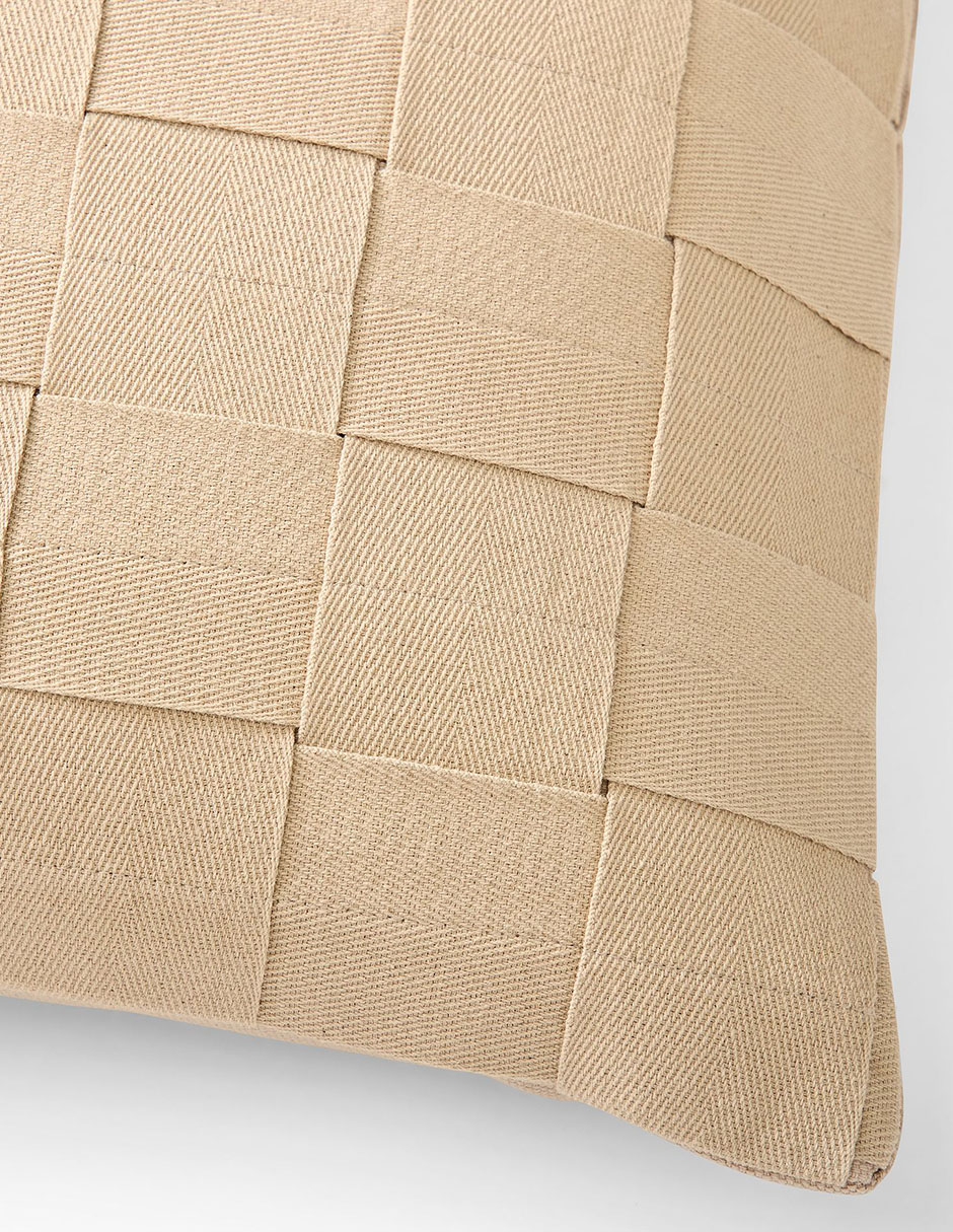 Funda cojín Tapered Basketweave 2