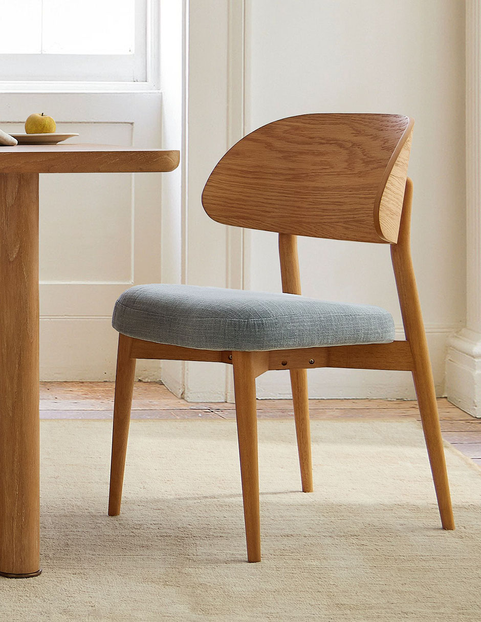 Silla Hyde de madera 2