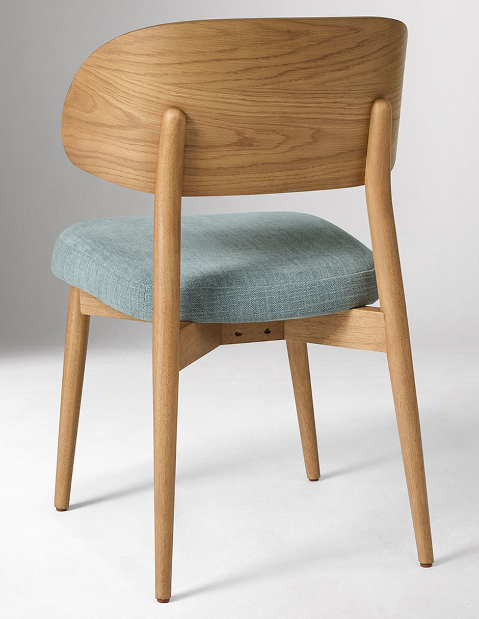 Silla Hyde de madera 4