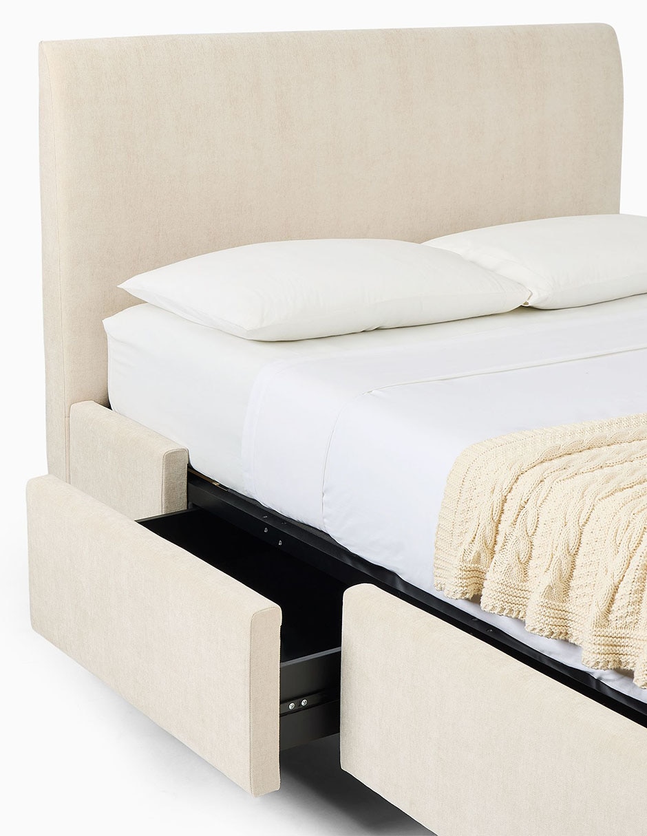 Cama Andes de madera Queen size 6