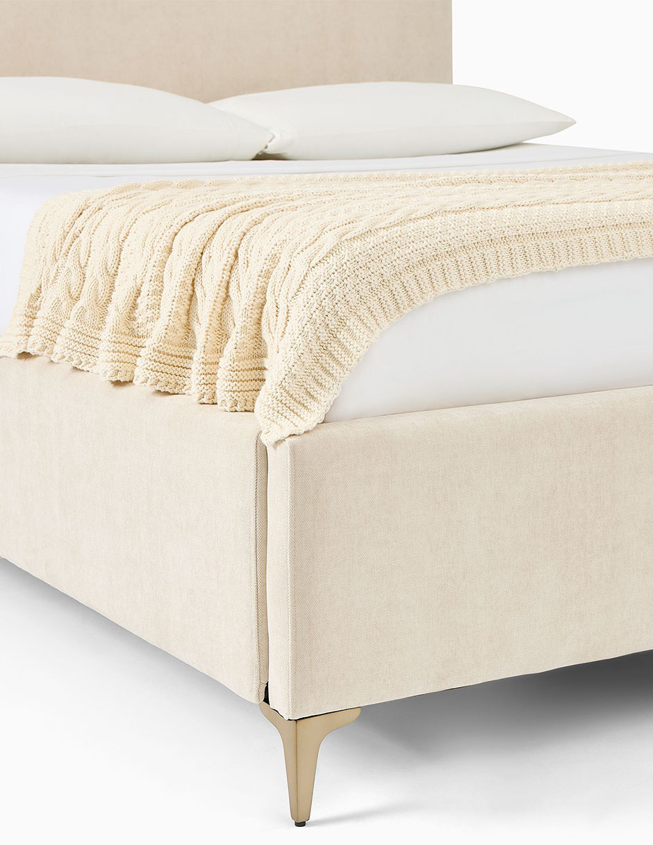 Cama Andes de madera Queen size 7